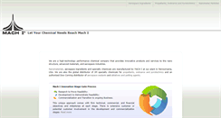 Desktop Screenshot of machichemicals.com